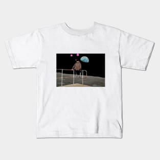 Alone Man Kids T-Shirt